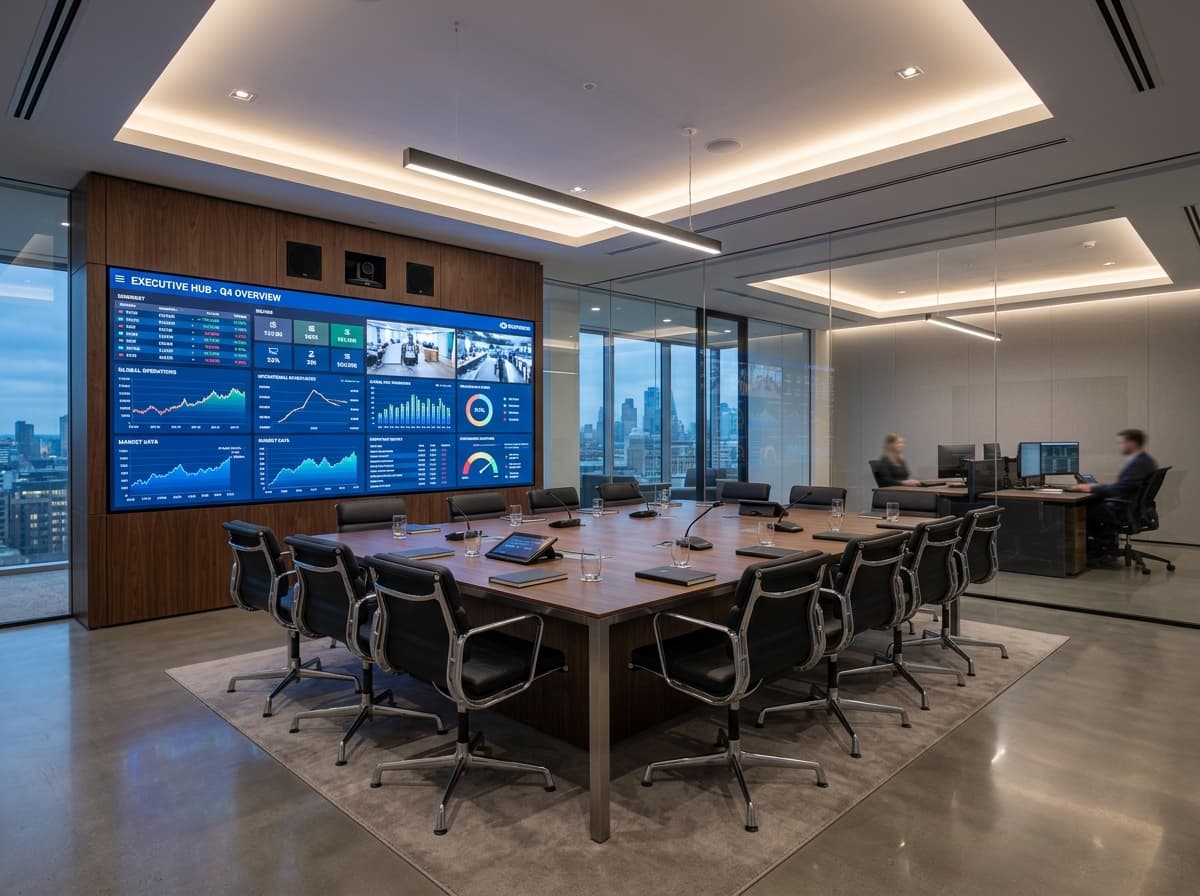 Indoor fine-pitch 4K LED video wall
